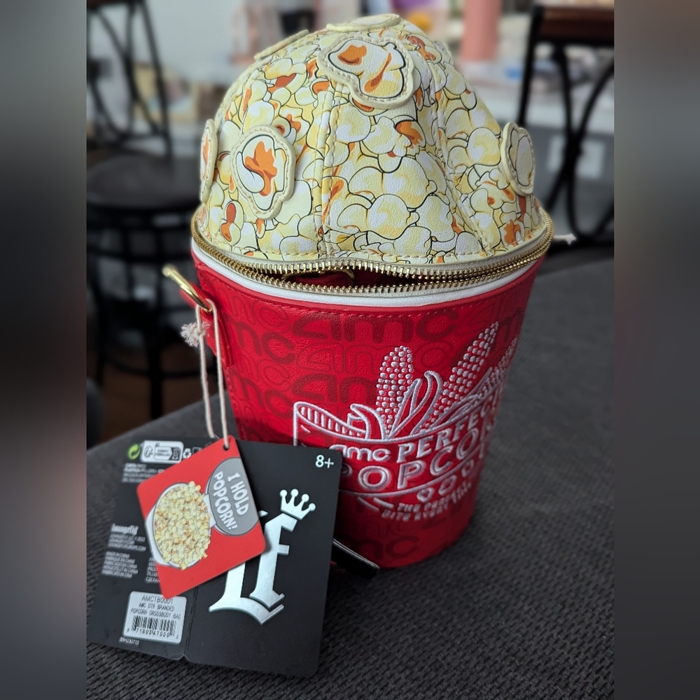 Loungefly X AMC "Perfectly Popcorn" crossbody bag - multiple available